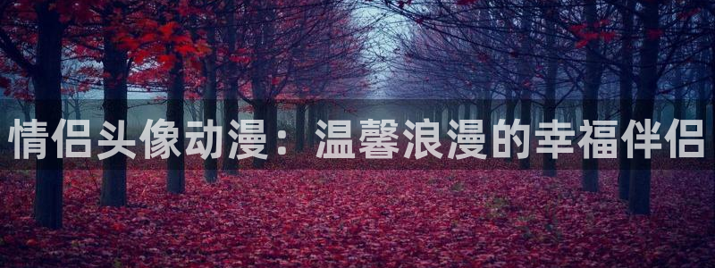 age动漫官网樱花动漫：情侣头像动漫：温馨浪漫的幸福伴侣