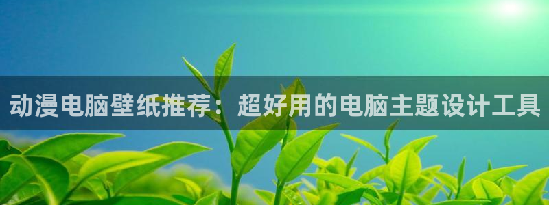 age动漫下载入口：动漫电脑壁纸推荐：超好用的电脑主题设计工具